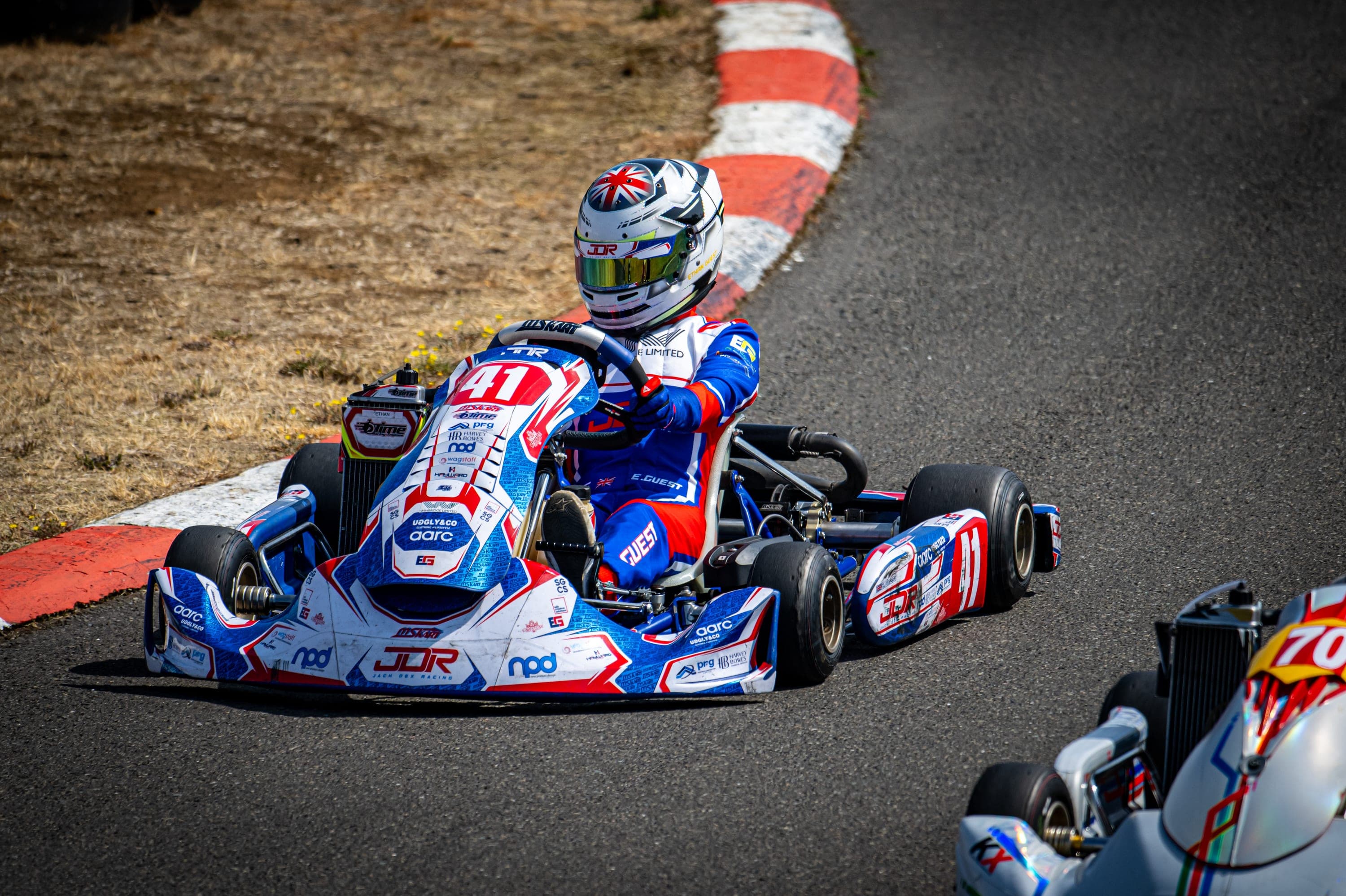 Kartcraft kart suit customer example 11.