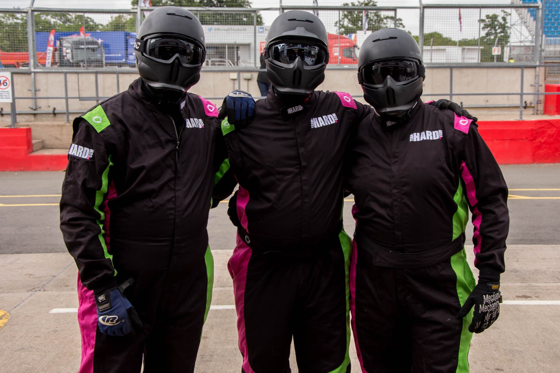 SFI 2 Layer Nomex mechanic suit customer example 02.
