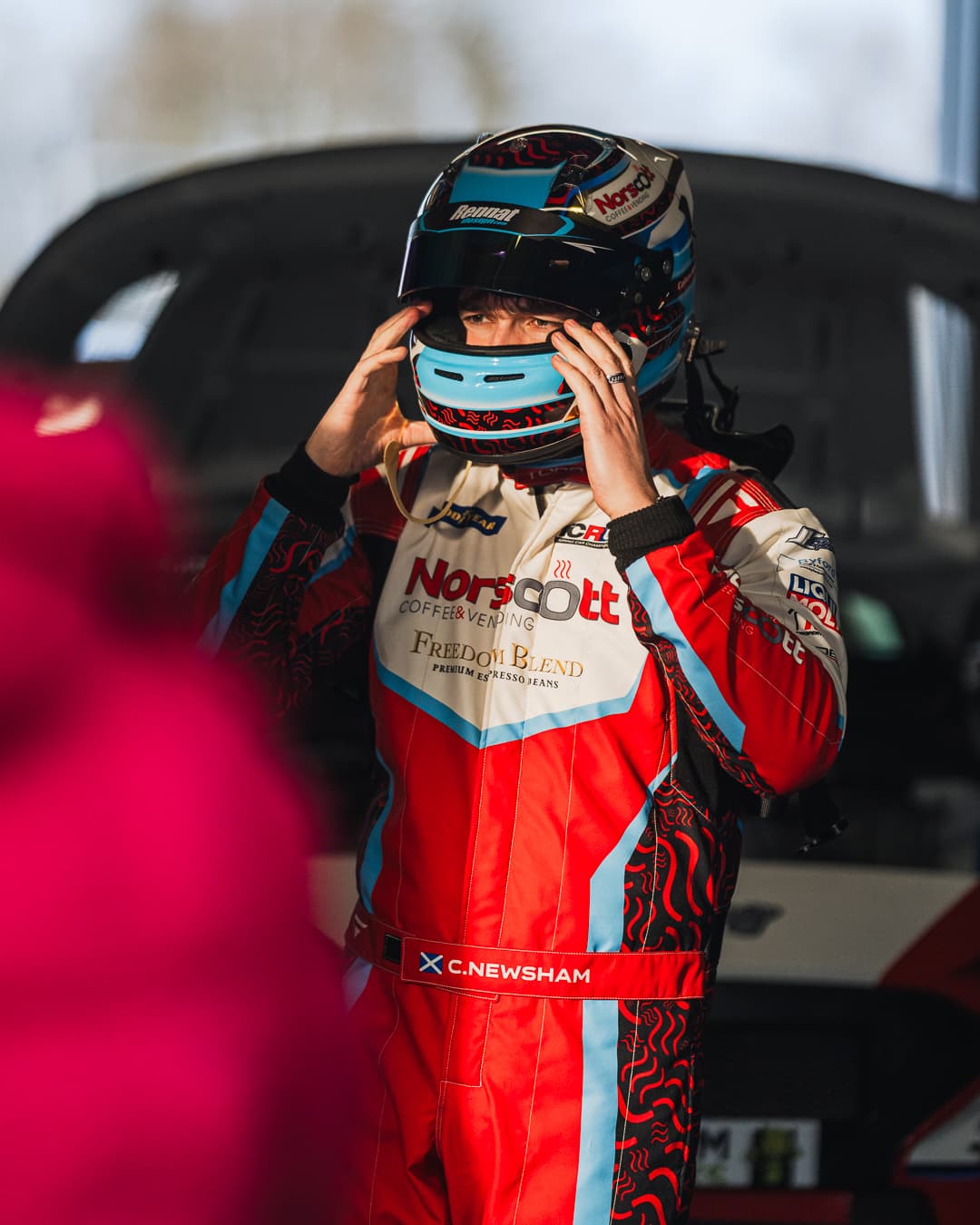 Racecraft race suit customer example 31.
