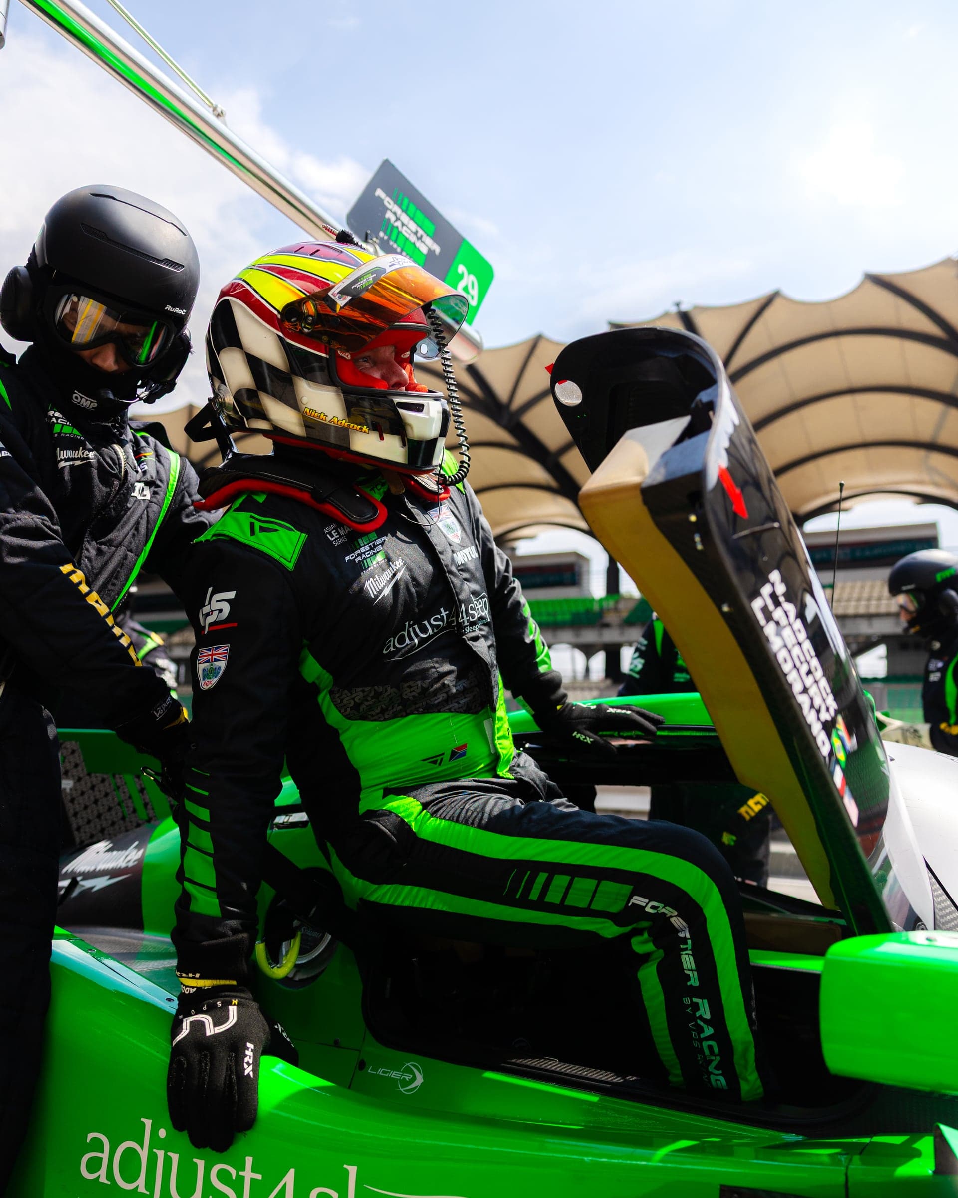 Superlight race suit customer example 63.