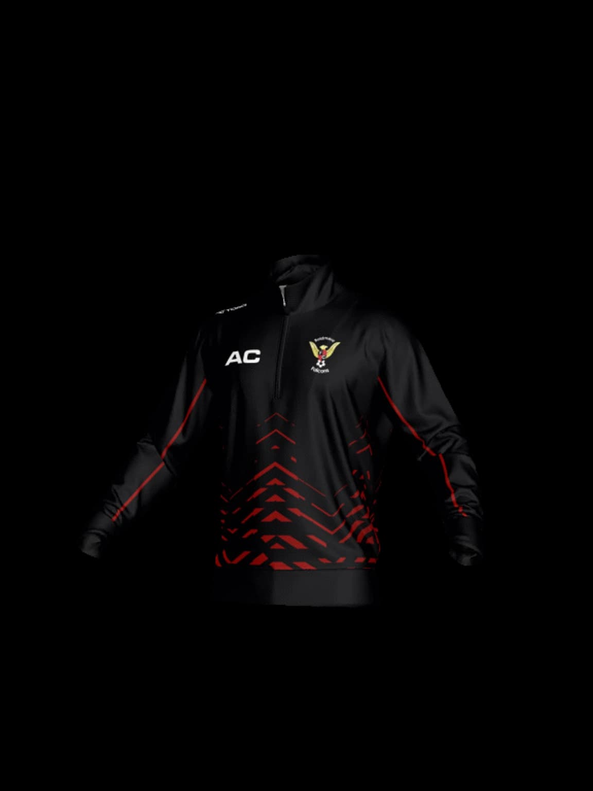 Off Pitch Mid Layers: ¼ zip, rotation view 16 of 16.