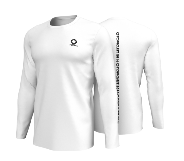 Shirt white 1 min - Torq Racewear