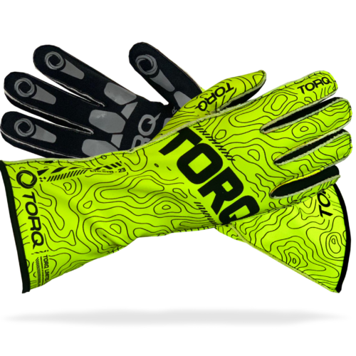 Limited Edition Karting Gloves – Topographic